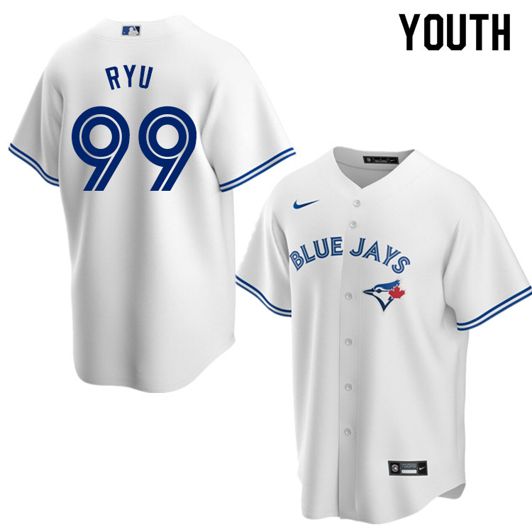 Nike Youth #99 Hyun-Jin Ryu Toronto Blue Jays Baseball Jerseys Sale-White